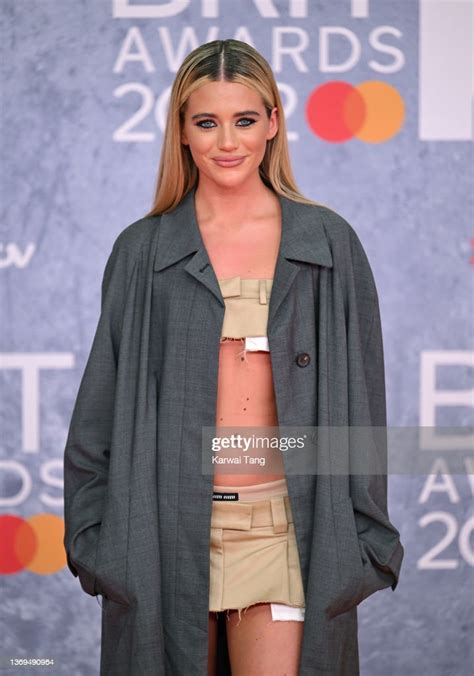 Olivia Neill attends The BRIT Awards 2022 at The O2 Arena on .